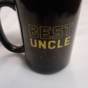 Black 'Best Uncle in the Galaxy' Mug